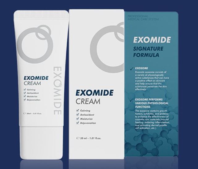 Exomide crema con exosomas